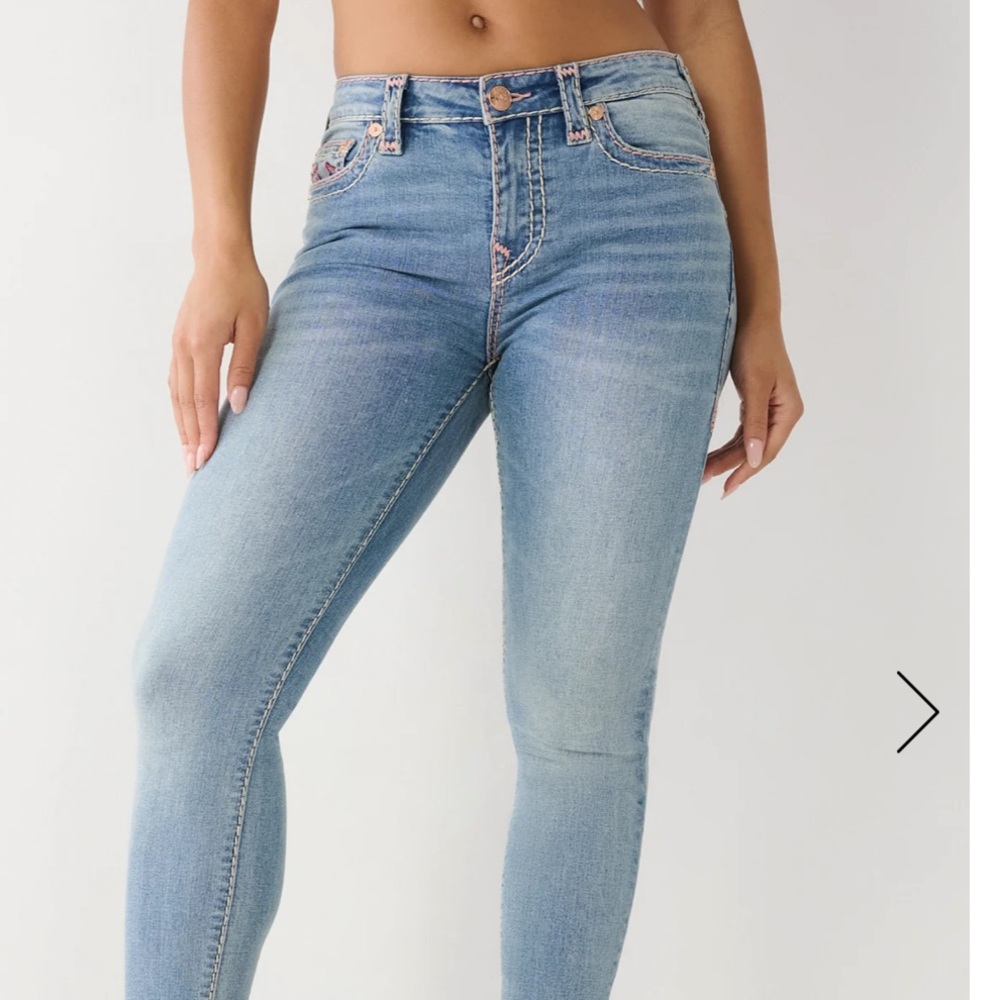 Brand new true religion curvy skinny jeans